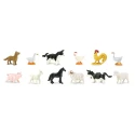 Figuras animales de la granja