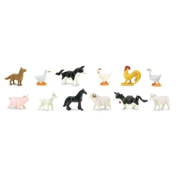 Figuras de animales de la granja