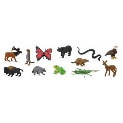 Figuras de animales del bosque