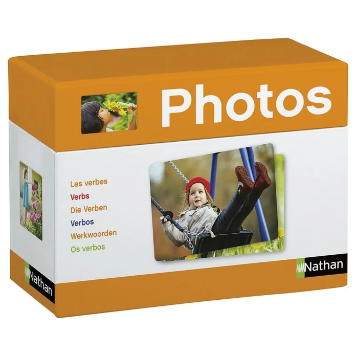 Libro de imágenes fotográficas - los verbos