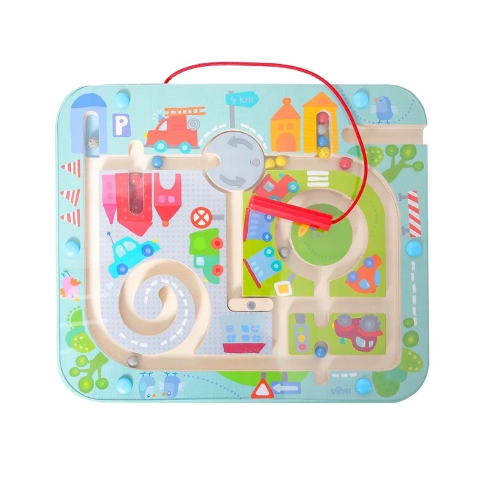 Juego magnético ciudad laberinto