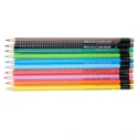 Lápices de colores grip por 10