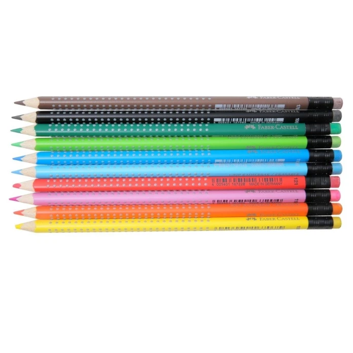 Lápices de colores grip x10