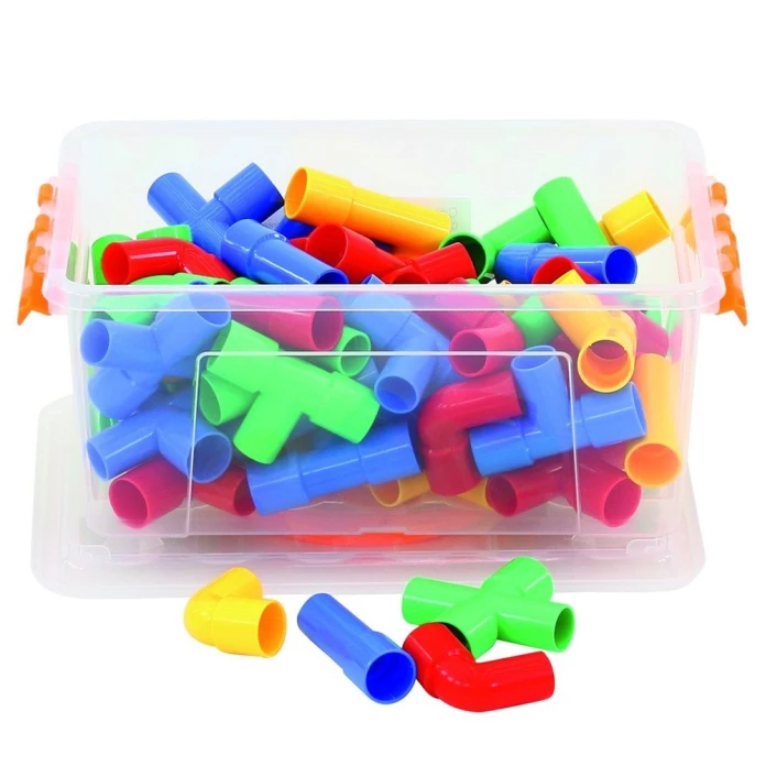 Juego de construcción tubos