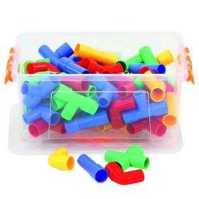 Juego de construcción tubos