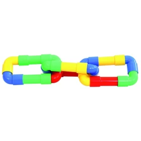 Juego de construcción con tubos