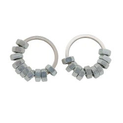 Anillos fidgets de metal por 2