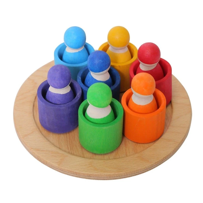 Mis pequeños duendecillos de madera x 7