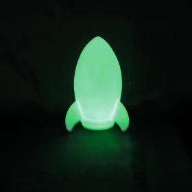 Luz quitamiedos cohete