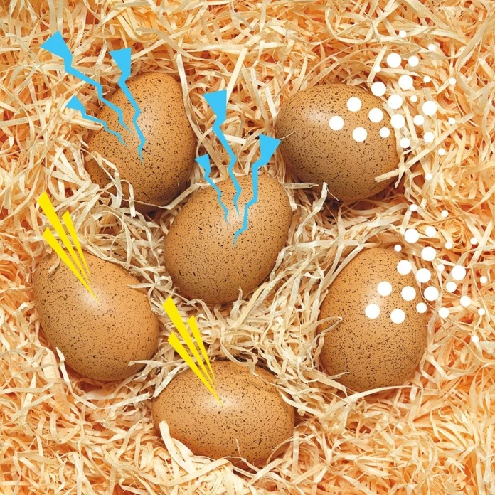 Huevos sonoros (pack de 6)