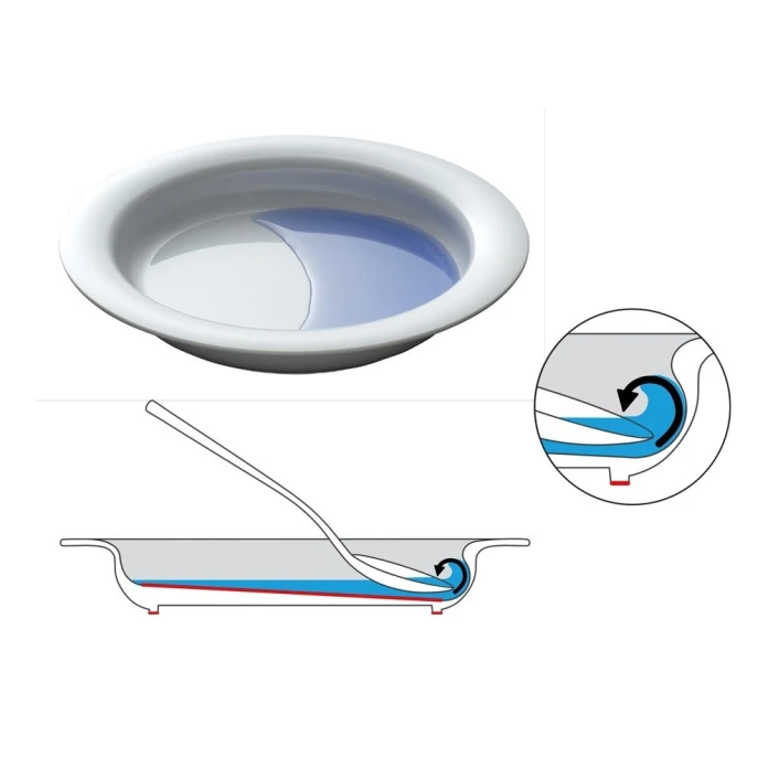 Plato grande de melamina 26 cm