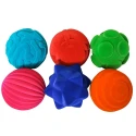 Grandes pelotas sensoriales terciopelo x 6