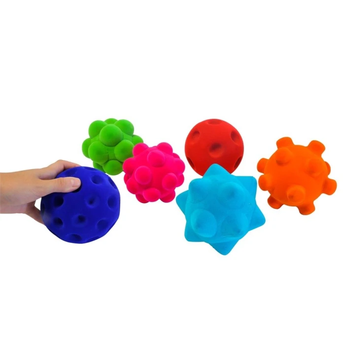 Pelotas grandes de terciopelo - pack de 6 - deporte