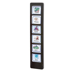 Tablero de secuencias parlante