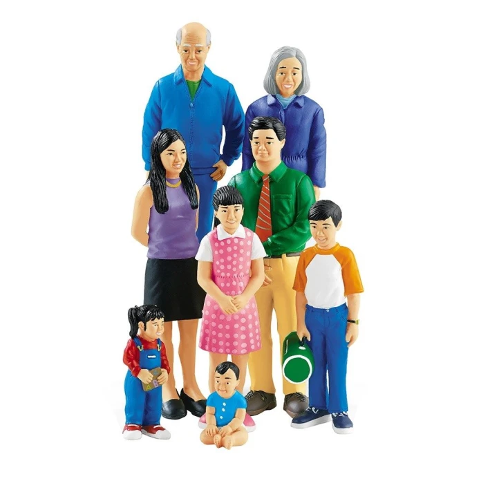 Mi familia en figuras – herencia asiática