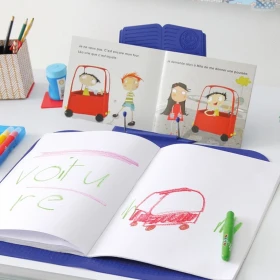 Soporte de libro portátil