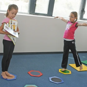 Tarjetas yoga - equilibrio