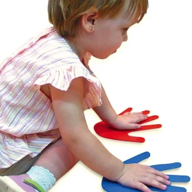 Marcadores con forma de mano (pack de 12)