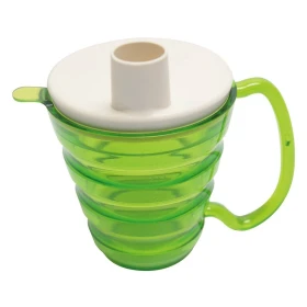 Tapa para taza ergonómica
