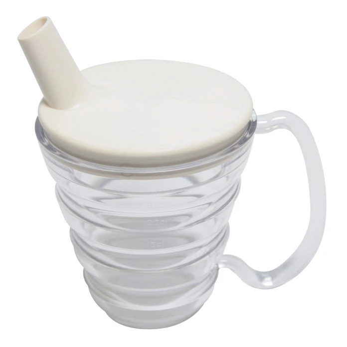 Tapa para taza ergonómica