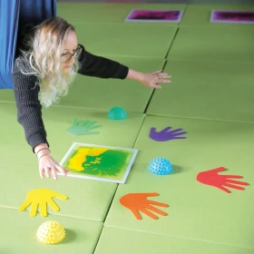 Marcadores con forma de mano (pack de 12)