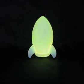 Luz quitamiedos cohete