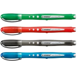 Bolígrafo roller de colores pack de 4