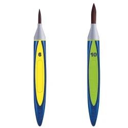 Pinceles ergonómicos x 3