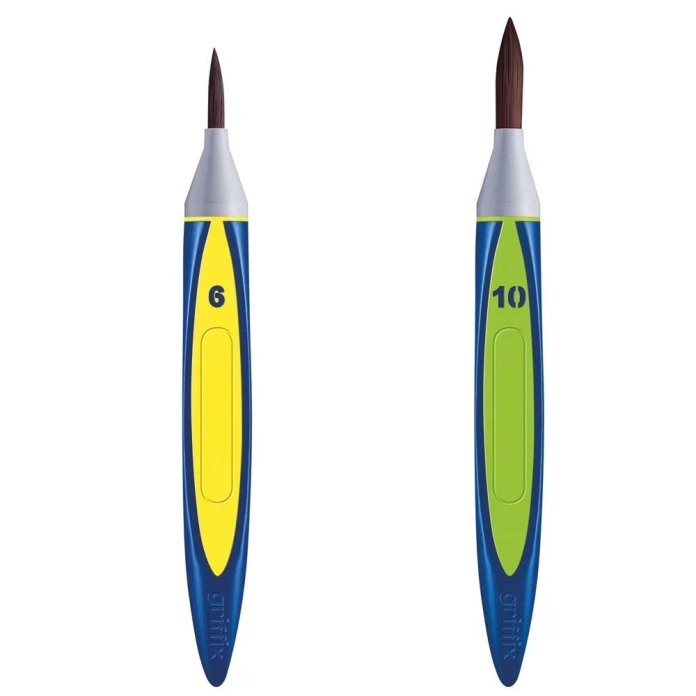 Pinceles ergonómicos x 3