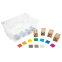 Set sombras multicolores mágicas