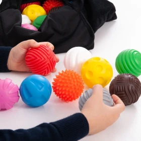 Kit de descubrimiento pelotas sensoriales