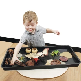 Gran bandeja de exploración rectangular