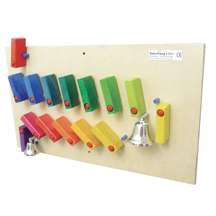 Juego de pared dominó con campanas