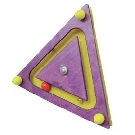 Juego de pared triángulo - morado