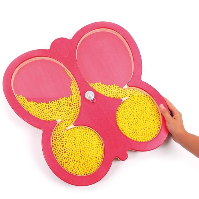 Juego de pared mariposa giratoria