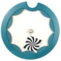 Juego de pared cuadrado rodante - azul