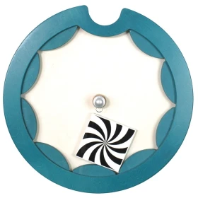 Juego de pared cuadrado rodante - azul