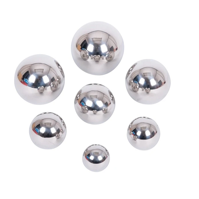 Pelotas espejo sonoras (pack de 7)