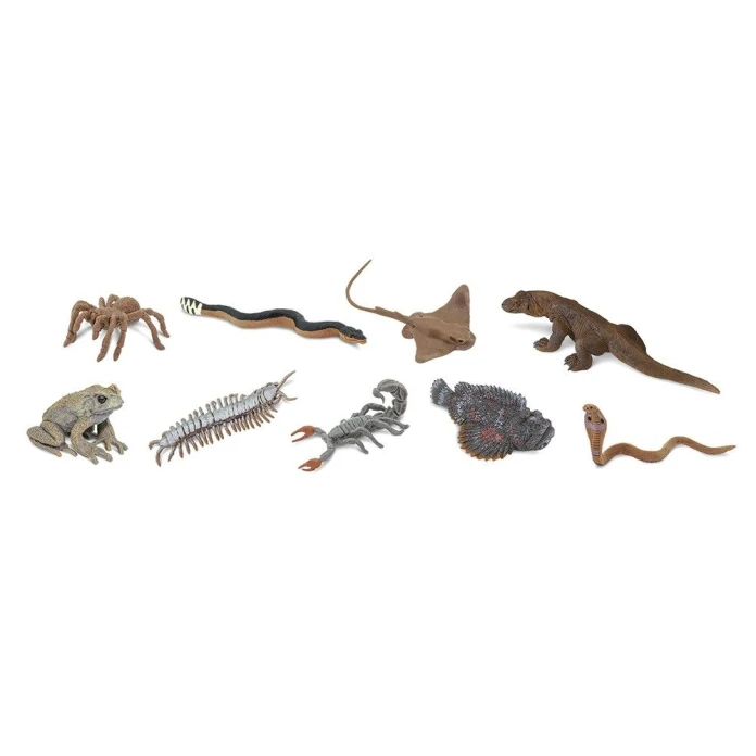 Figuras de animales venenosos