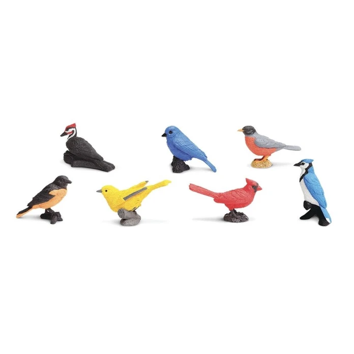 Figuras de pájaros de jardín