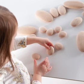 WOOD STACKERS RIVER STONES