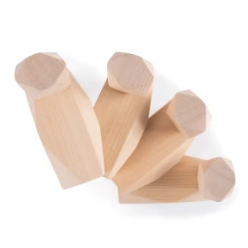 Rocas de construcción de madera