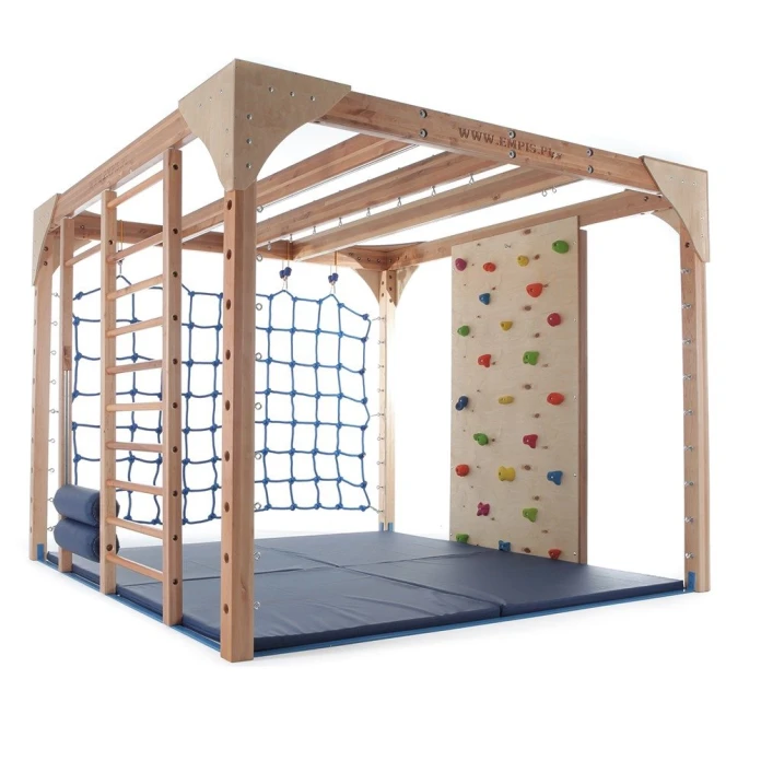 Estructura de madera para integración sensorial