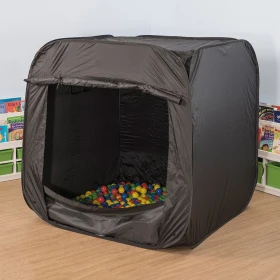 Pop-up espacio sensorial negro