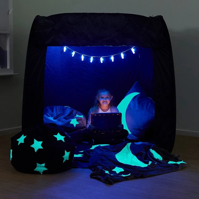 Pop-up espacio sensorial negro