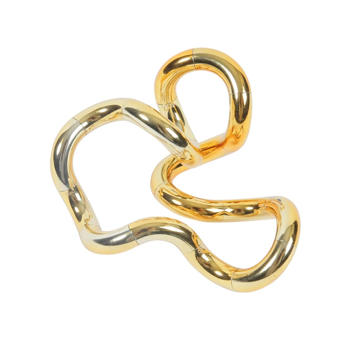 Fidget tangle - efecto metal