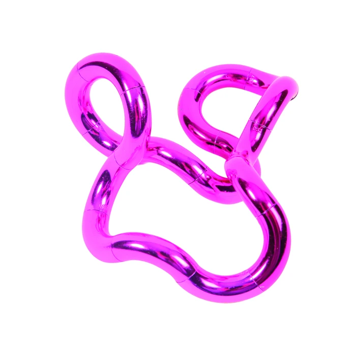 Fidget tangle - efecto metal