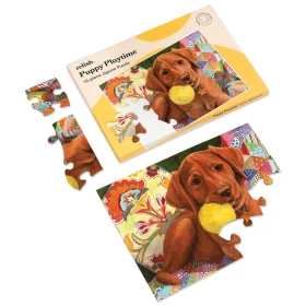 Puzles ergonómicos - cachorro - 13 piezas