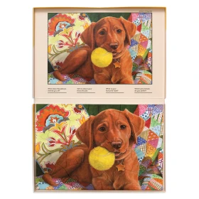Puzles ergonómicos - cachorro - 13 piezas