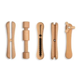 Fidgets de madera para adultos (pack de 4)